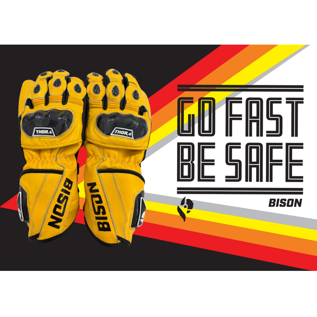 Bison Thor.4 Motorcycle Racing Gloves