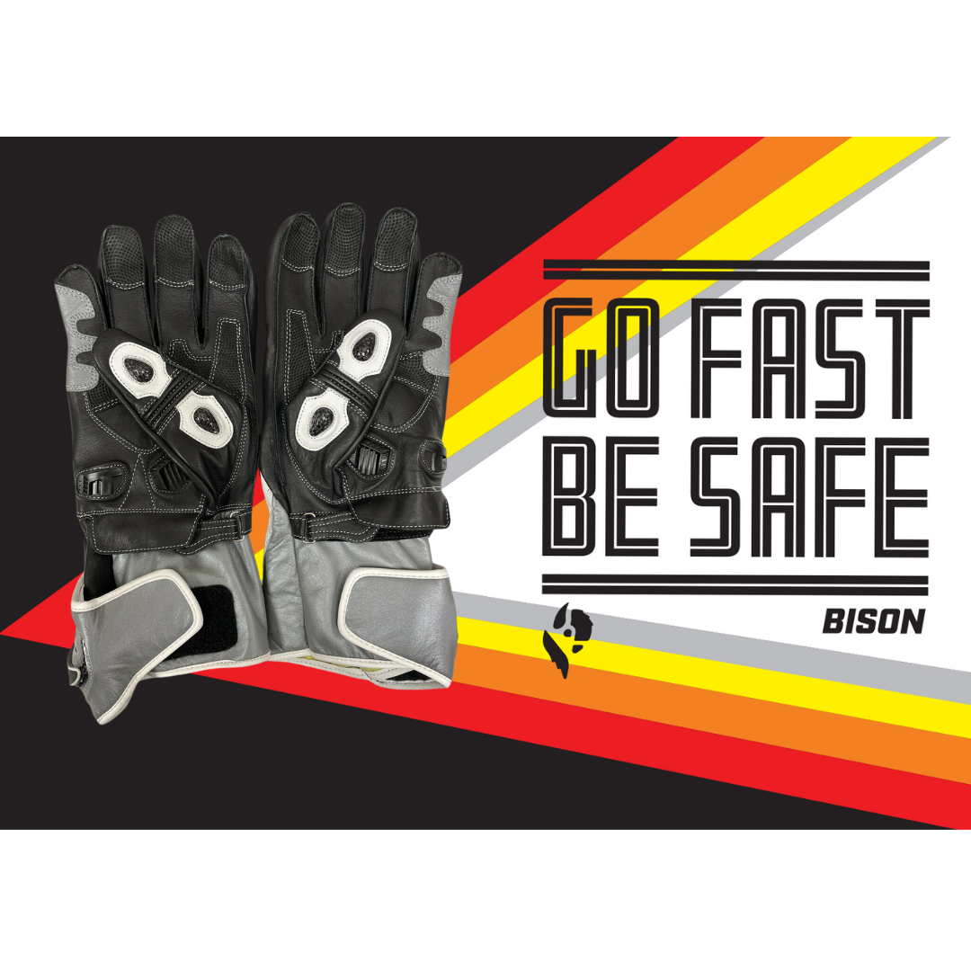 Bison Thor.4 Motorcycle Racing Gloves