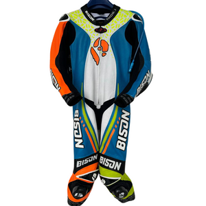 Open image in slideshow, Bison Thor.1 Custom Motorcycle Racing Suit
