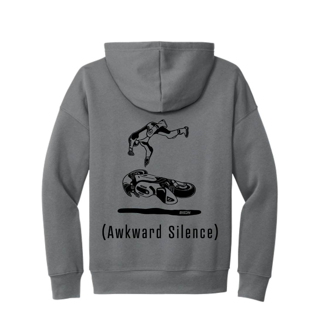 Bison Awkward Silence Pullover Hoodie