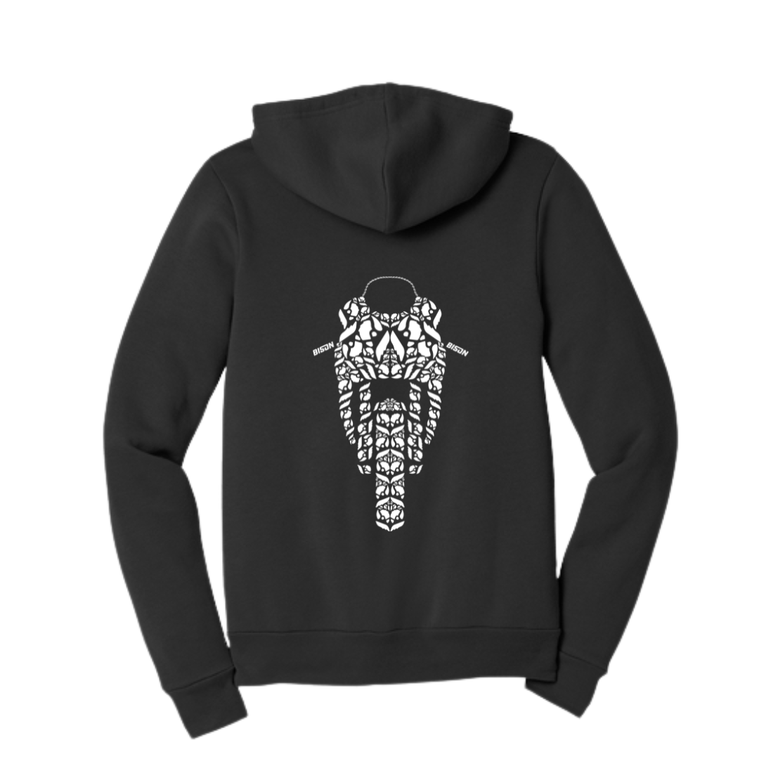Bison Blueprint Collection Full-Zip Hoodie