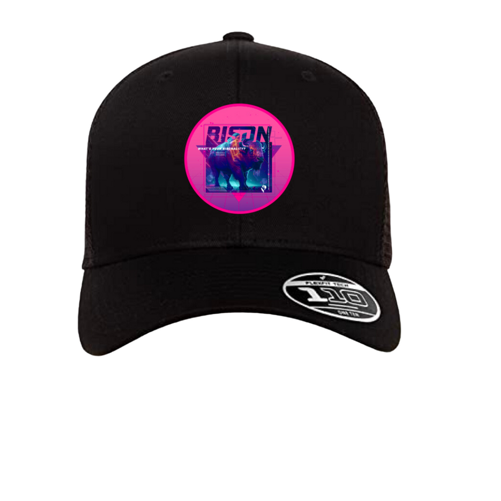 Bison Next Level Curved Bill Adjustable Hat