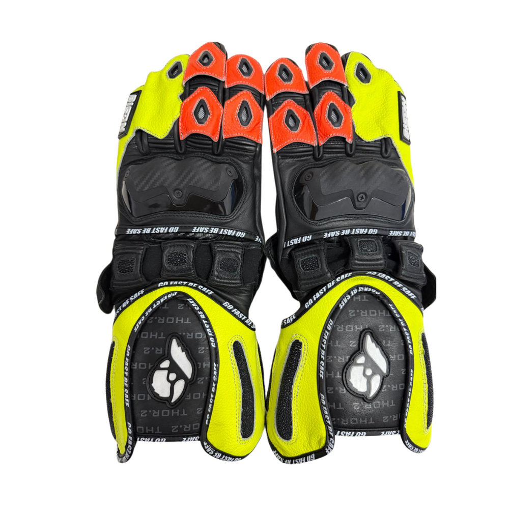 Bison Thor.2 Custom Motorcycle Racing Gloves – Bison Track