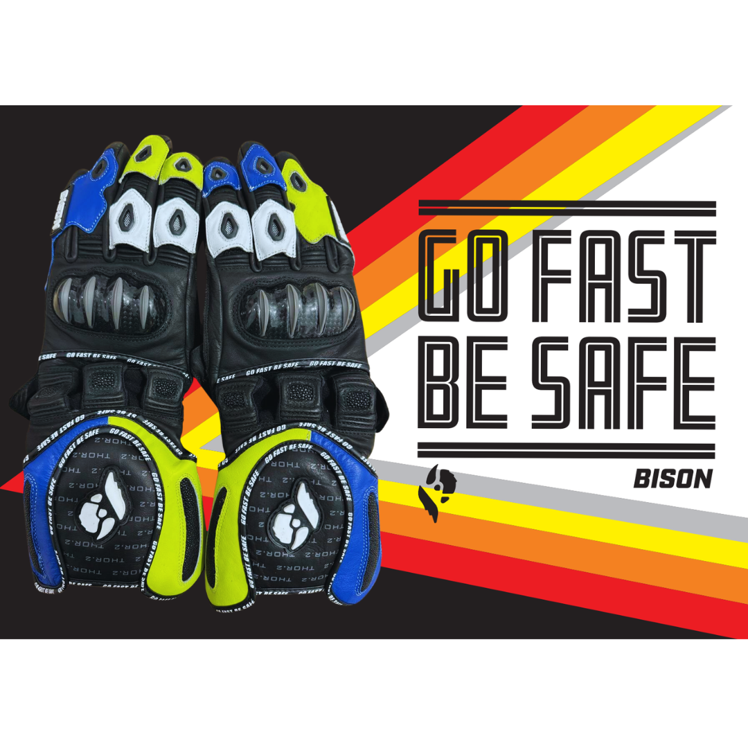Bison Thor.2 Motorcycle Racing Gloves