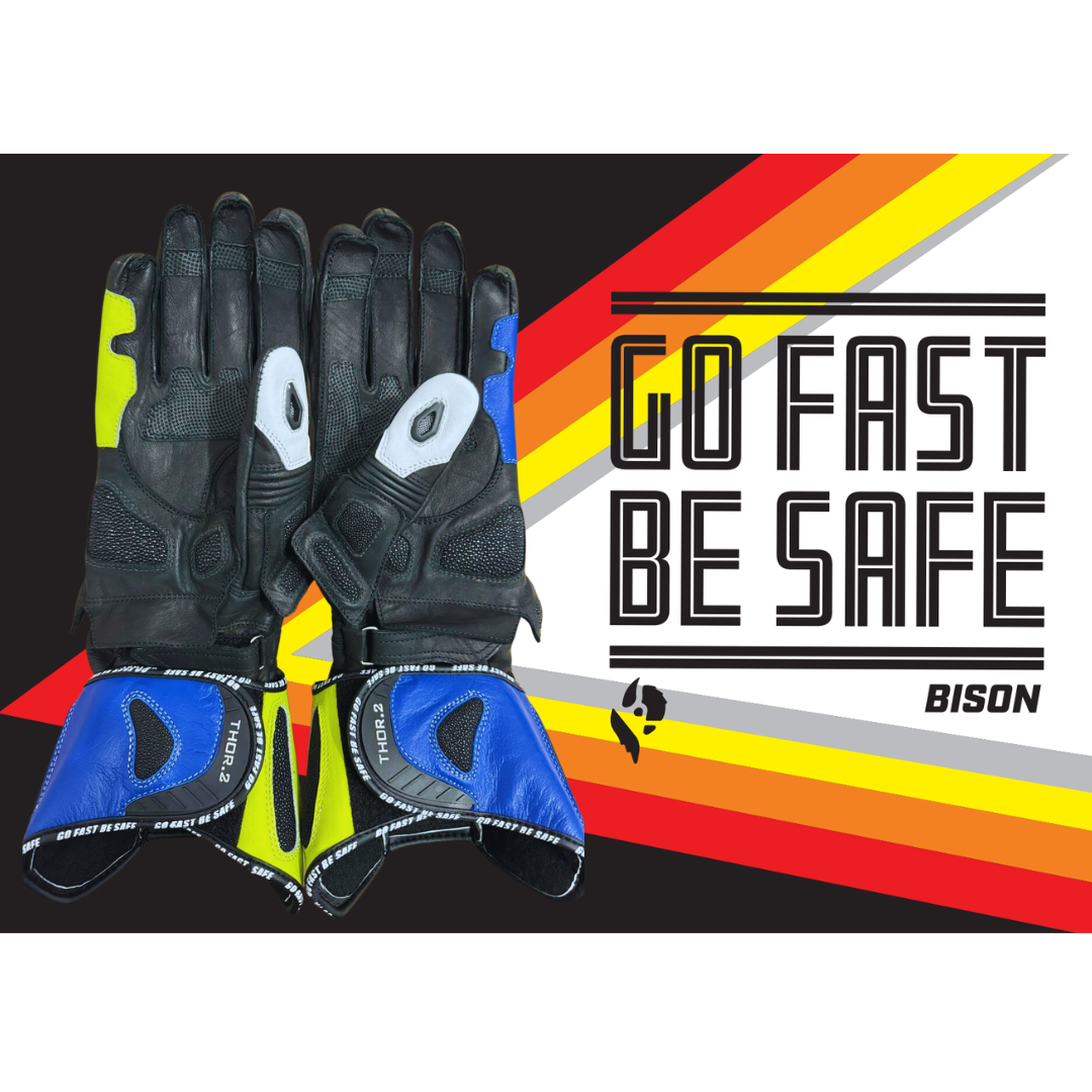 Bison Thor.2 Motorcycle Racing Gloves