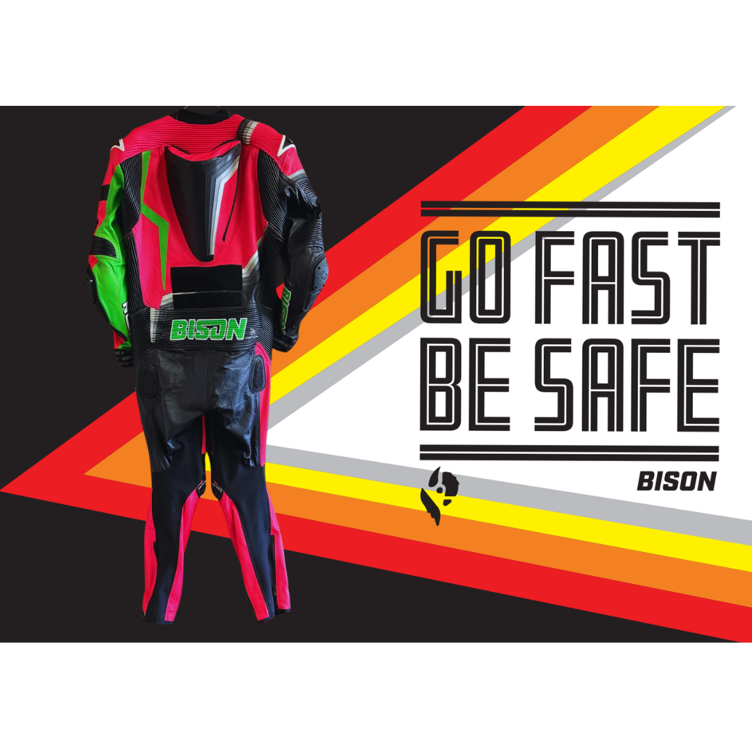 Bison Thor.2 One Piece Kangaroo Motorcycle Racing Suit