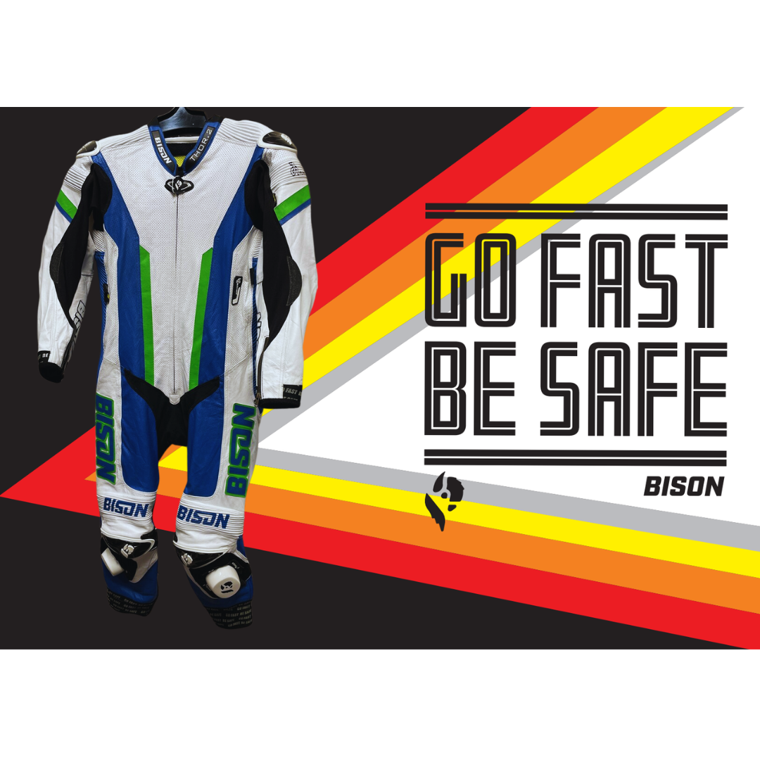Bison Thor.2 One Piece Kangaroo Motorcycle Racing Suit