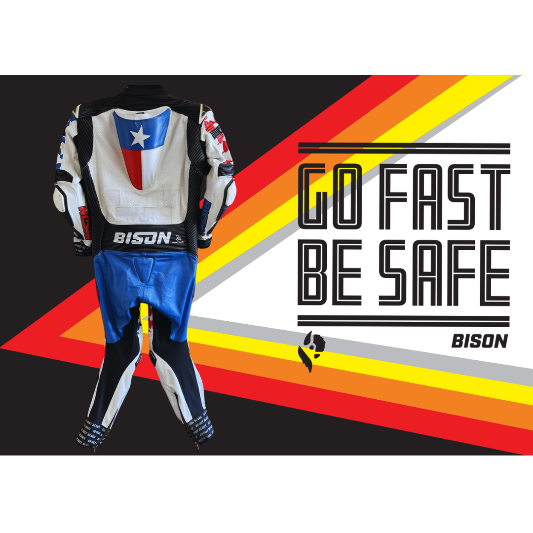 Bison Thor.2 One Piece Kangaroo Motorcycle Racing Suit