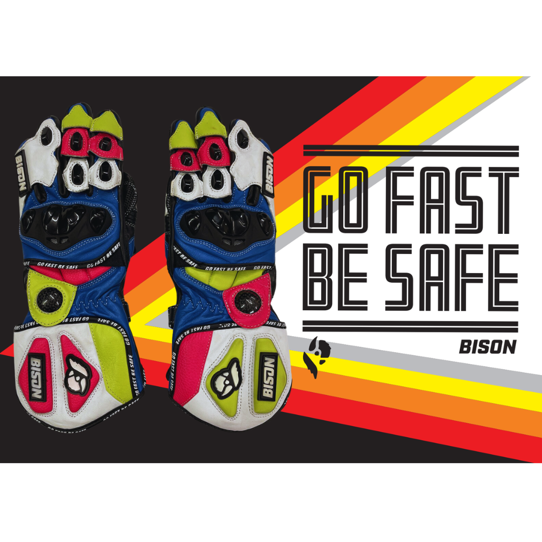 Bison Thor.3 Motorcycle Racing Gloves