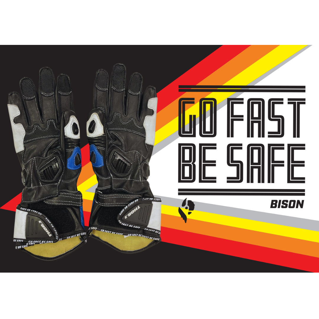 Bison Thor.3 Motorcycle Racing Gloves