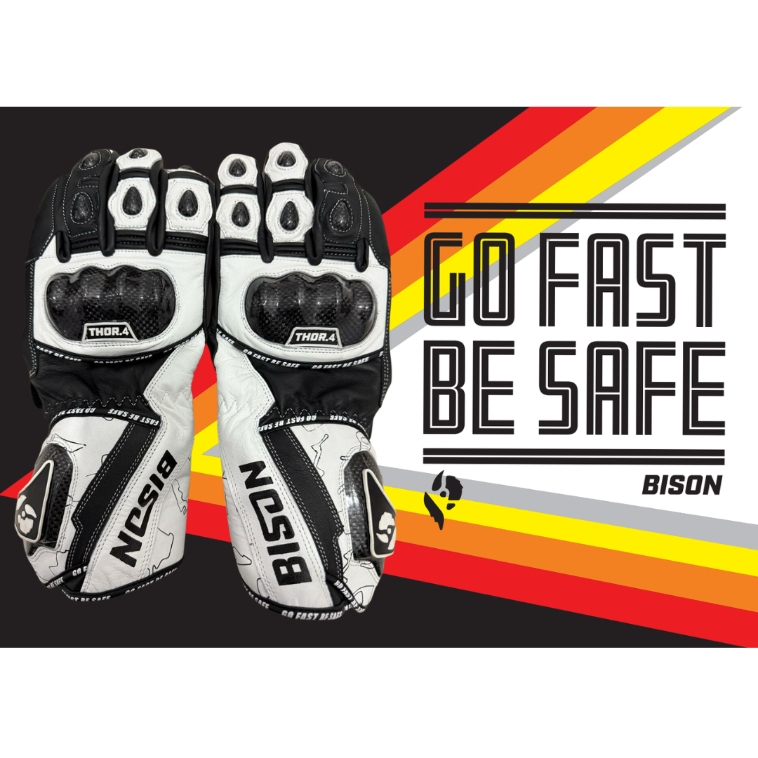 Bison Thor.4 Motorcycle Racing Gloves