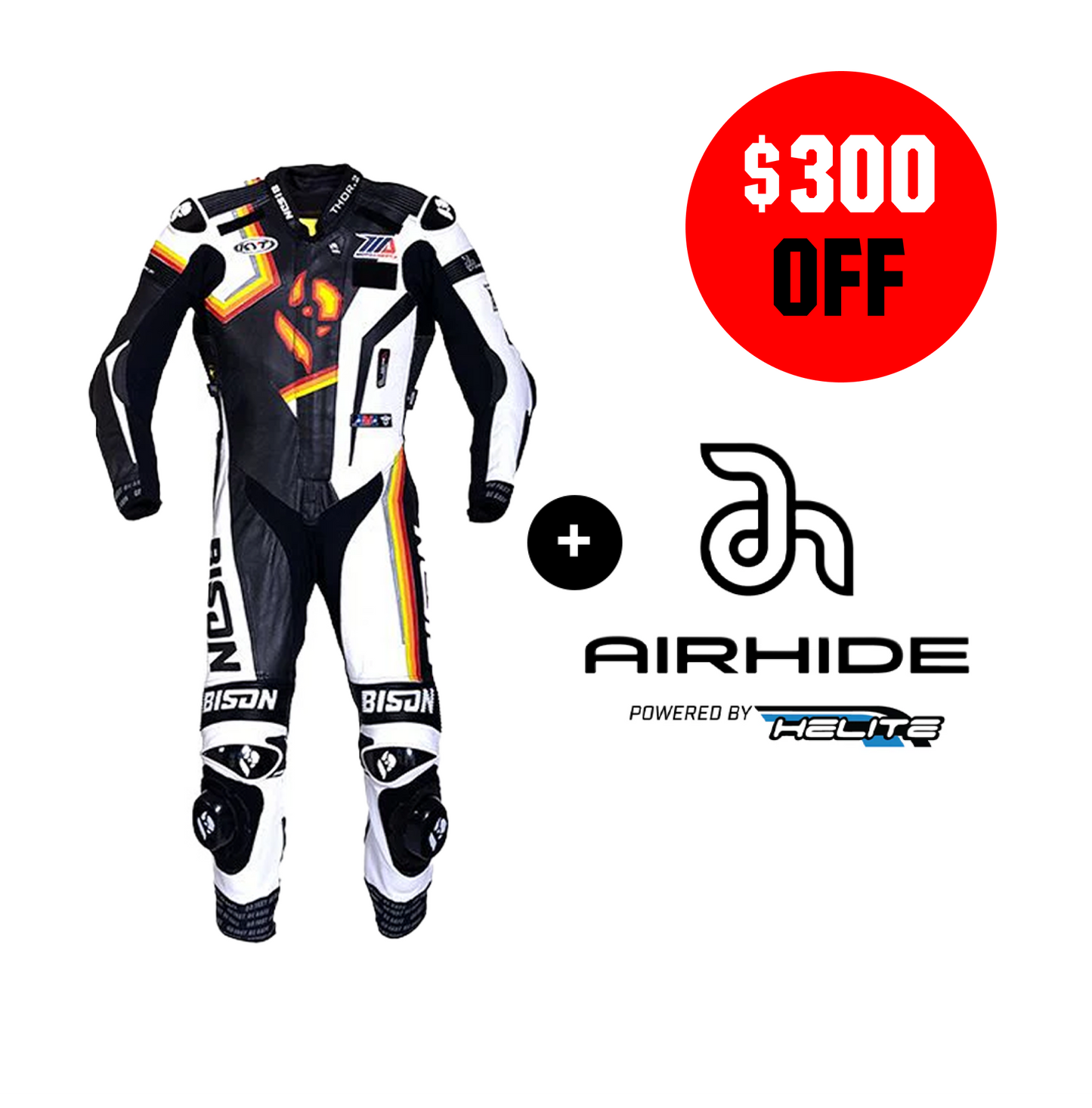 Custom Thor.2 AirHide Suit with Helite Integrated Air Vest