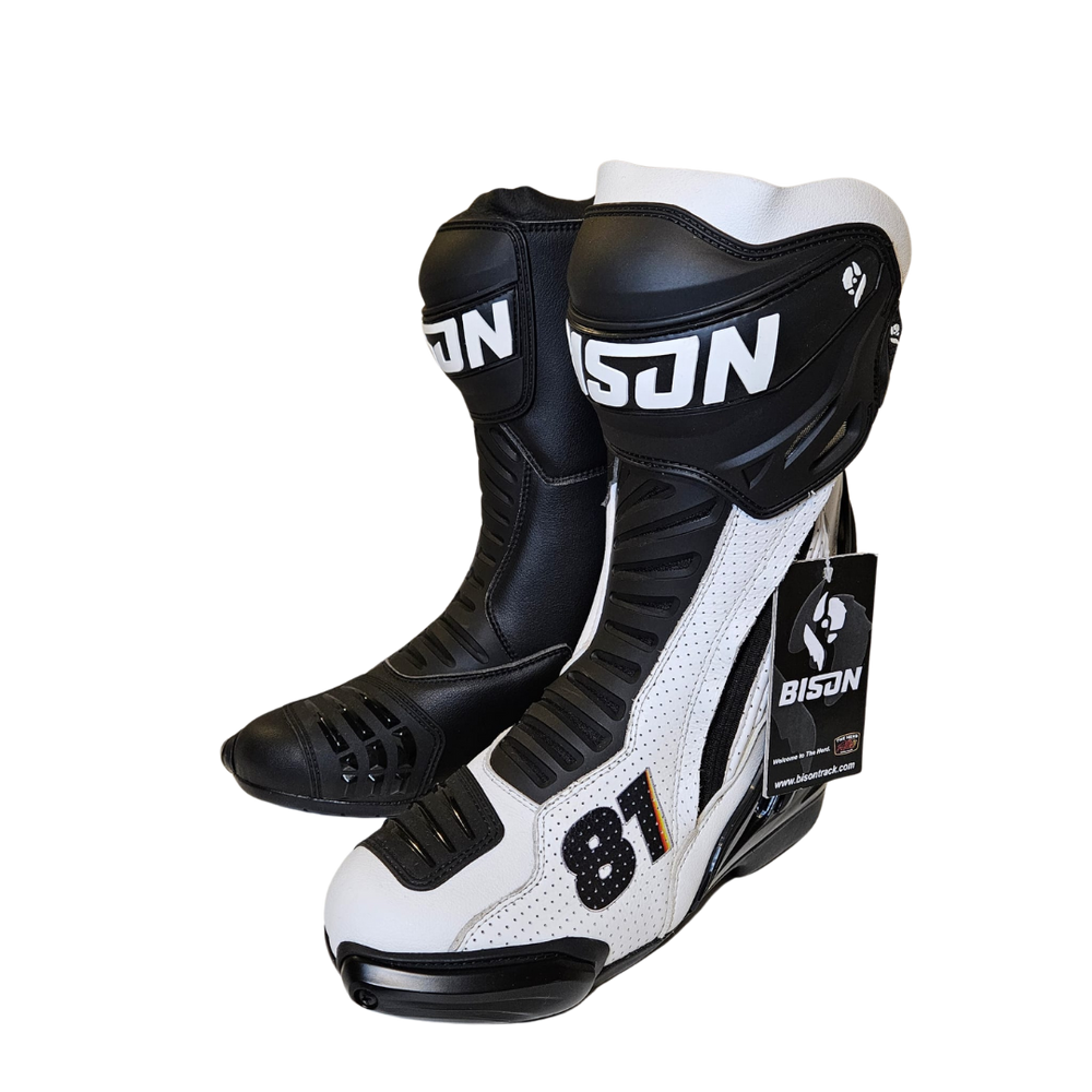 Bison Shoes Riding Bison Thor.1 Custom Motorcycle Racing Boots – Bison Track