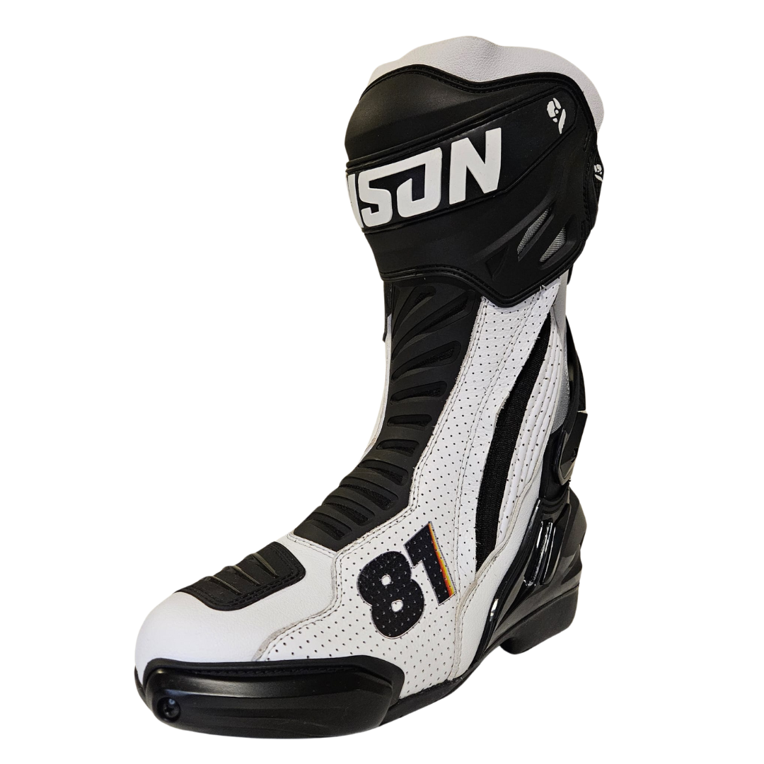 Bison Shoes Riding Bison Thor.1 Custom Motorcycle Racing Boots – Bison Track