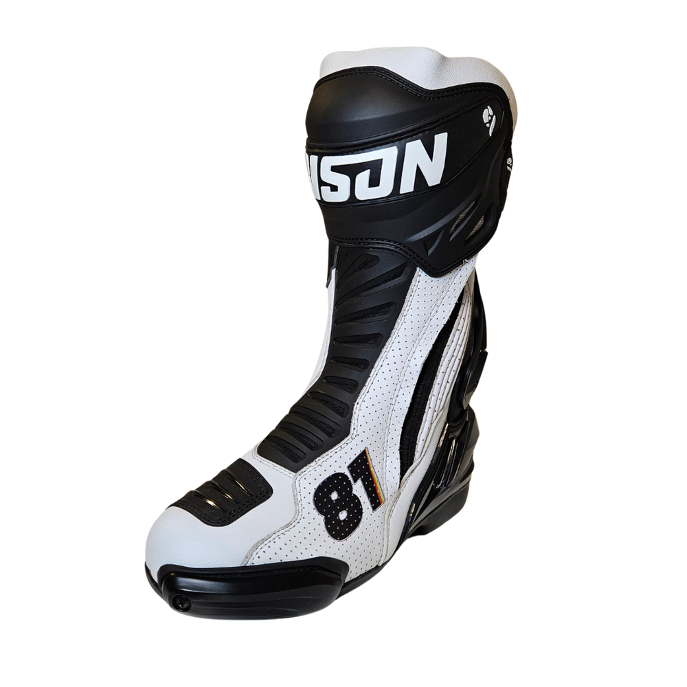 Bison Shoes Riding Bison Thor.1 Custom Motorcycle Racing Boots – Bison Track
