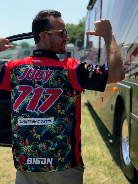 Bison Jody Barry Sublimated Crew Shirts