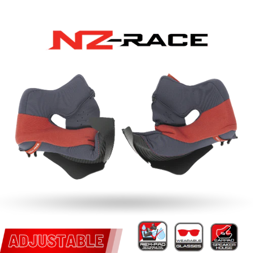 KYT NZ Race Cheek Pads