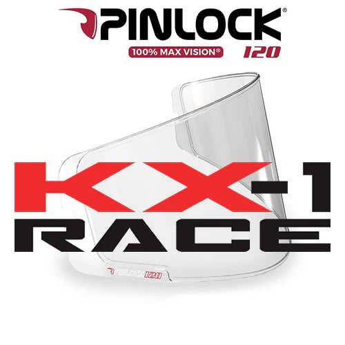 KYT KX-1 Race Pinlock 120