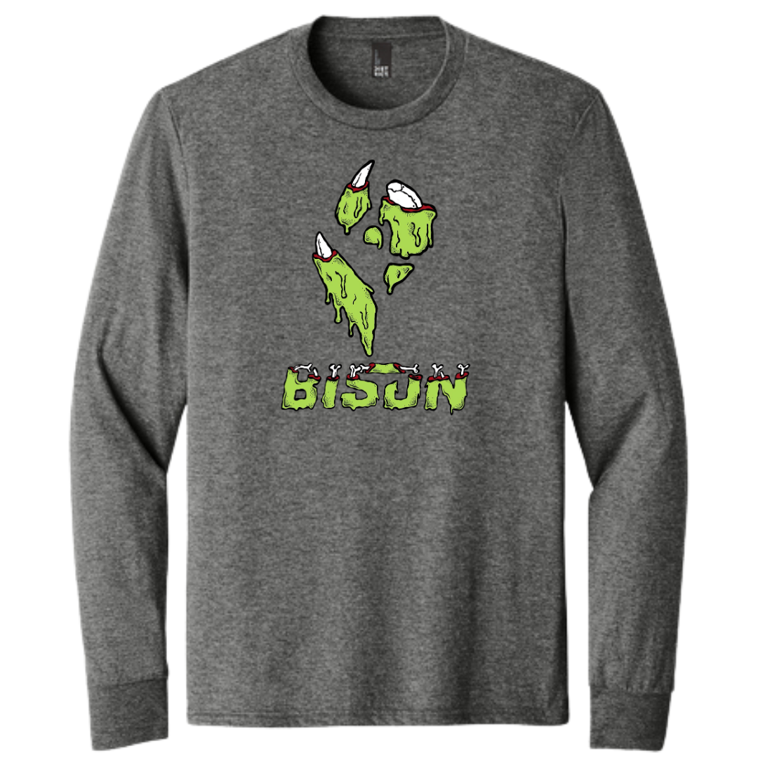 Bison Trick or Track Collection Long Sleeve Tee