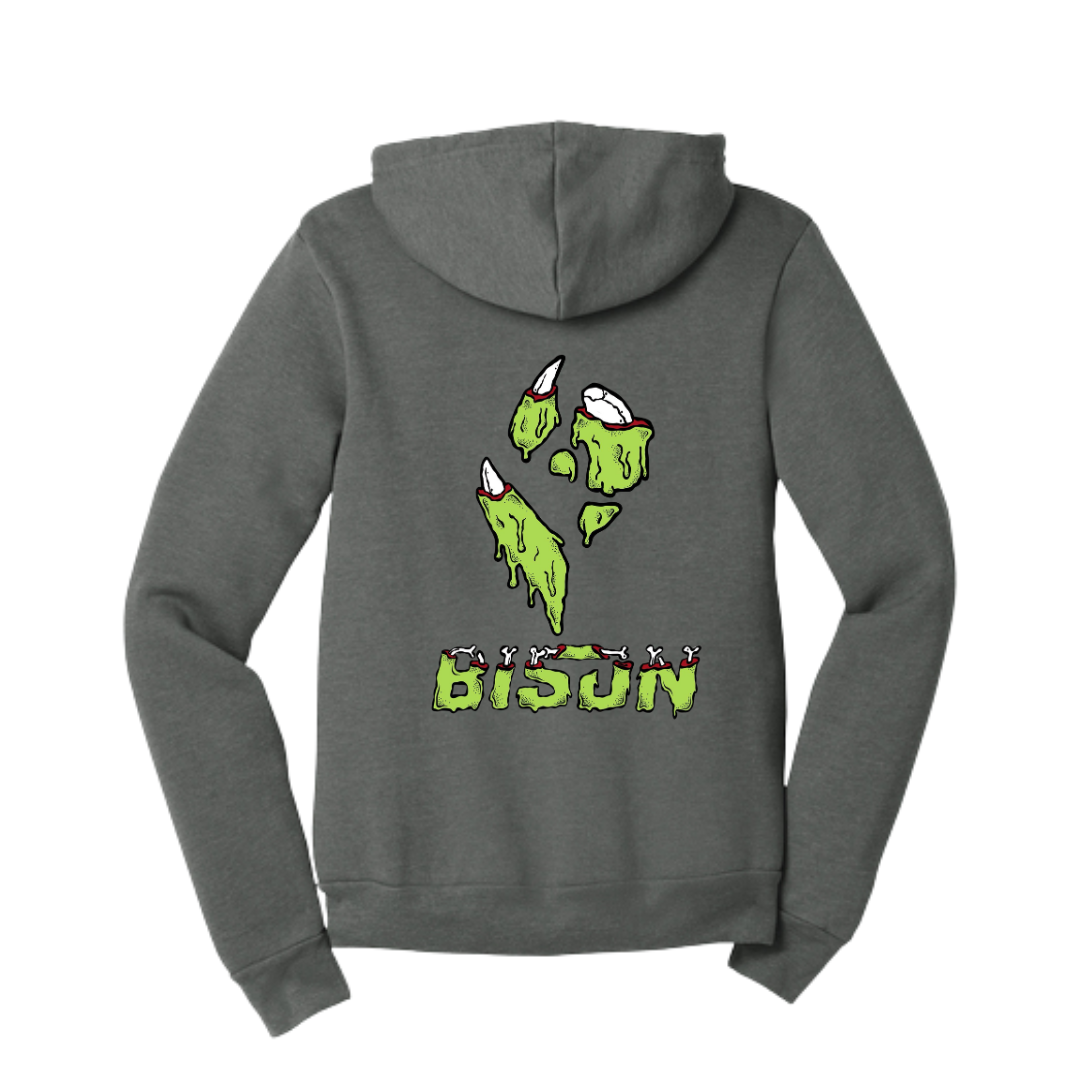 Bison Trick or Track Collection Full-Zip Hoodie