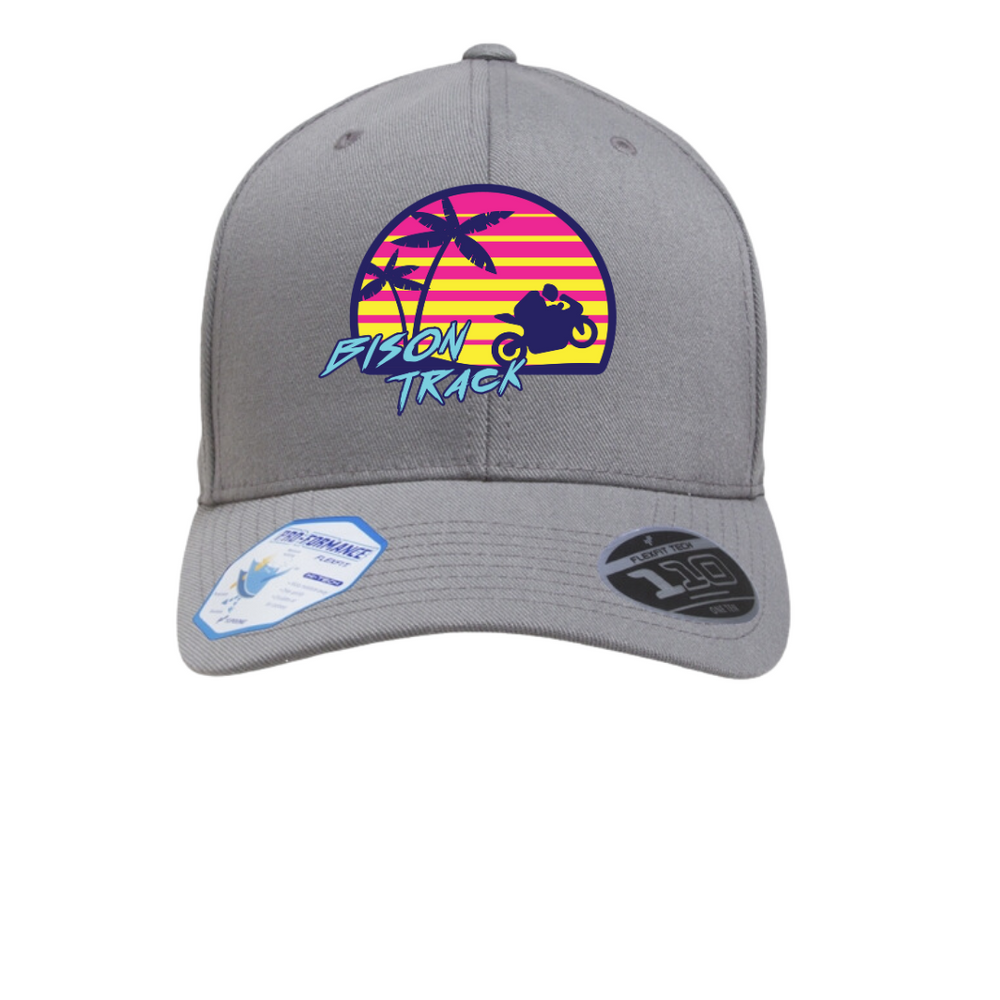 Bison Seabreeze Curved Bill, Adj Hat