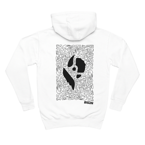 Open image in slideshow, Bison Abstracked Pullover Hoodie
