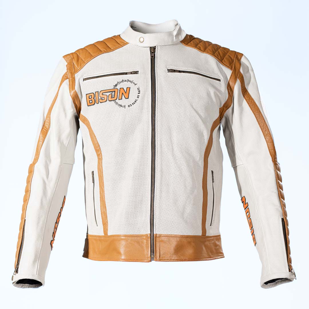 Bison Maverick Colorway Motorcycle Street Jacket