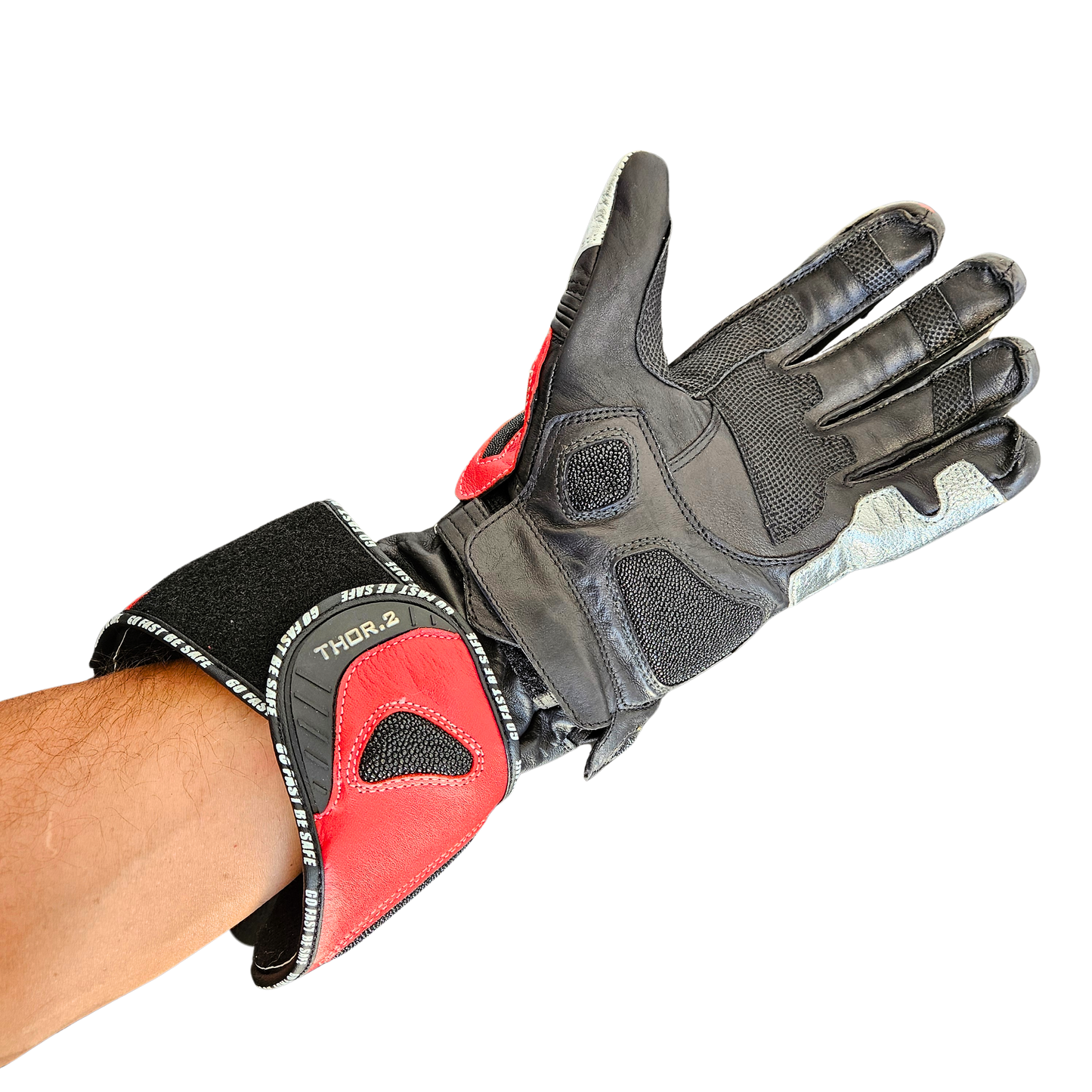 Bison Thor.2 Custom Motorcycle Racing Gloves – Bison Track
