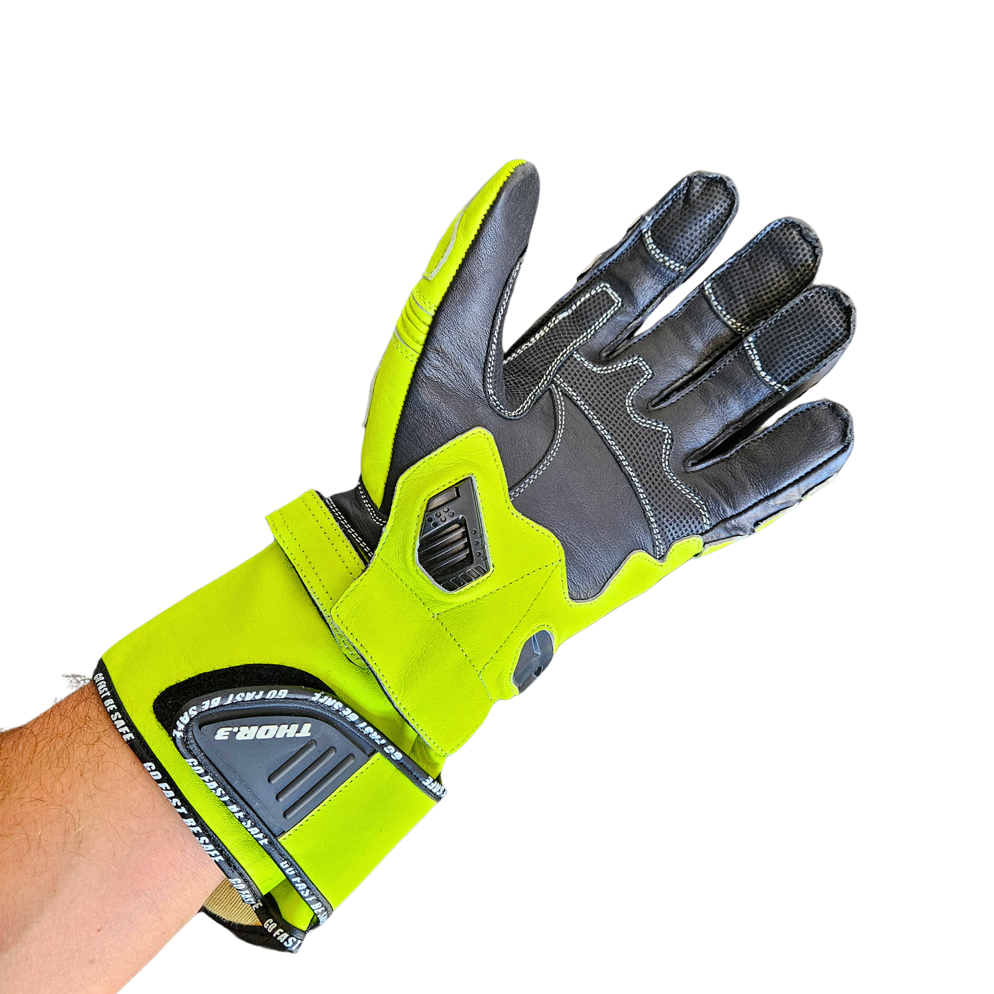 bison wald handschuhe Bison Thor.3 Custom Motorcycle Racing Gloves – Bison Track