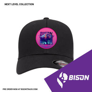 Bison Next Level Curved Bill Fitted Hat
