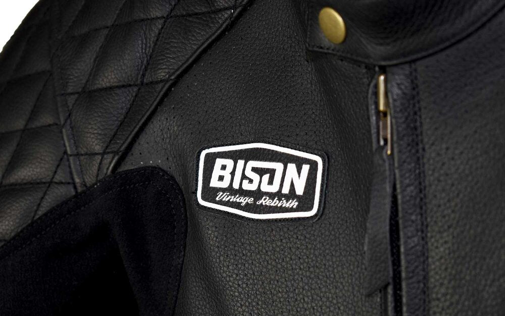 Bison Vintage Rebirth Custom Motorcycle Racing Suit