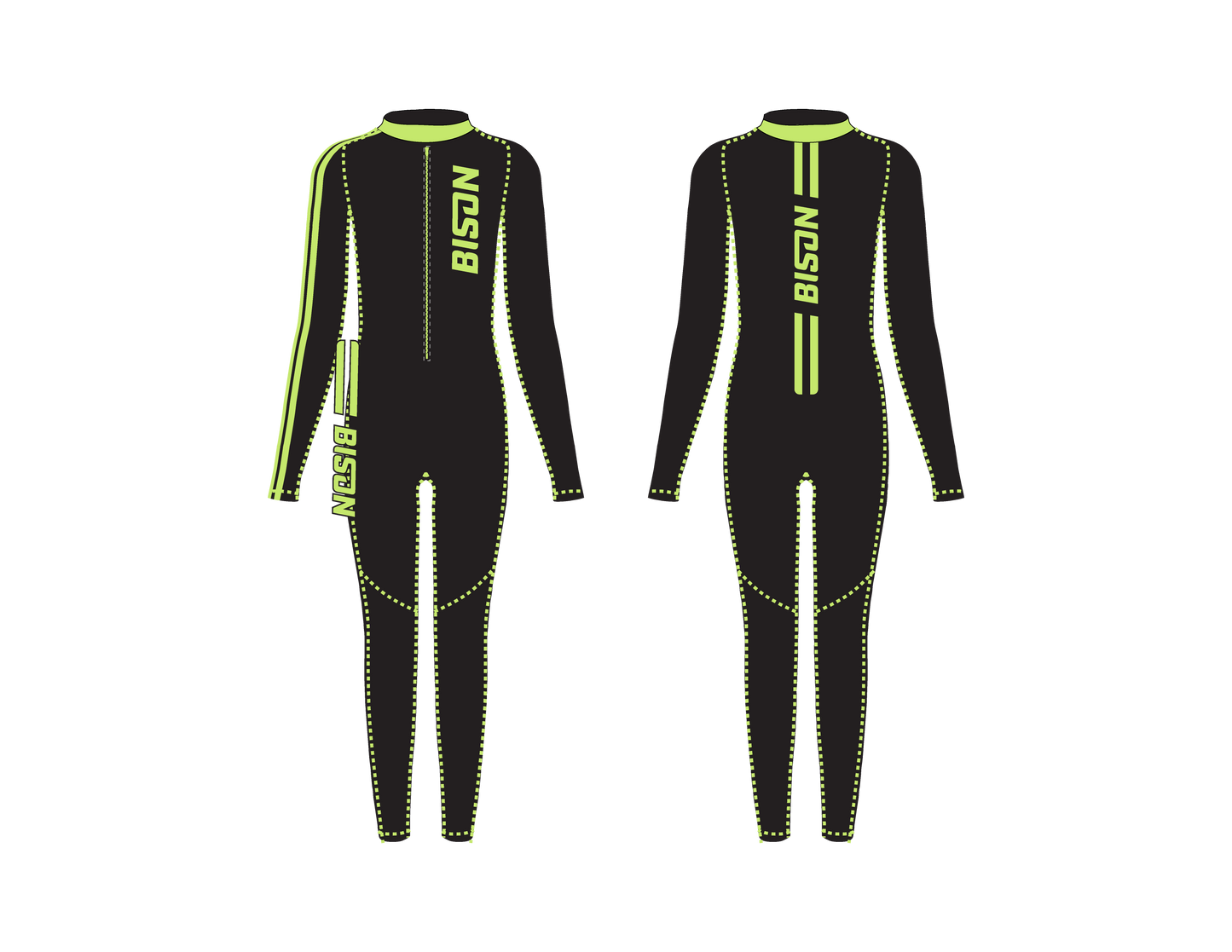 Bison Bright Future Colorway Motorcycle Racing Men's Undersuits