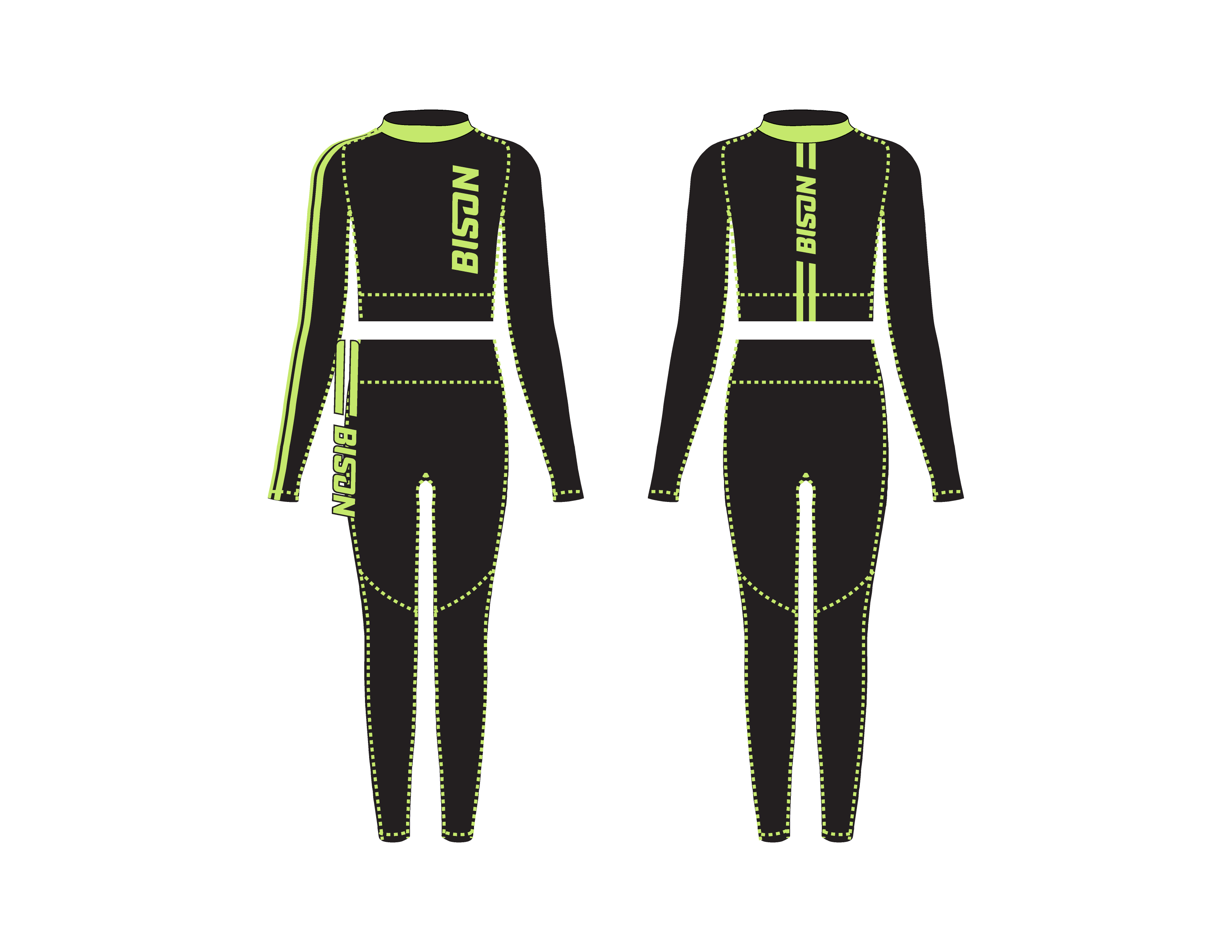 Bison Bright Future Colorway Motorcycle Racing Undersuits Bison Bright Future Colorway Motorcycle Racing Undersuits
