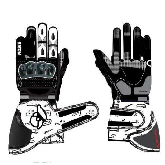 
                      
                        Bison Thor.1 Motorcycle Racing Gloves, Roots Edition
                      
                    