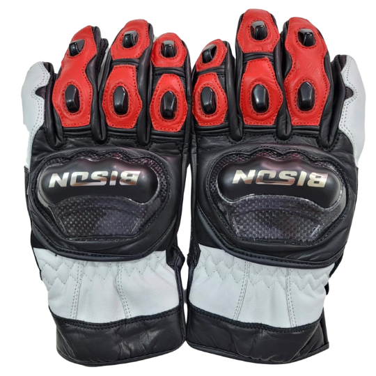 Bison Custom Motorcycle Street Gloves