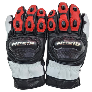 Open image in slideshow, Bison Custom Motorcycle Street Gloves
