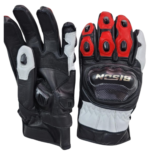 Bison Custom Motorcycle Street Gloves