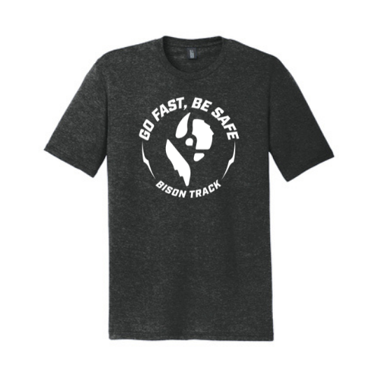 
                      
                        Bison Go Fast, Be Safe Circle Unisex T-Shirt
                      
                    