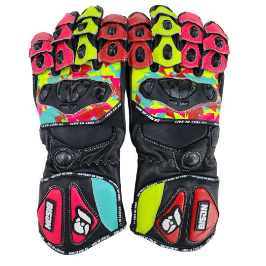Bison Thor.3 Custom Motorcycle Racing Gloves