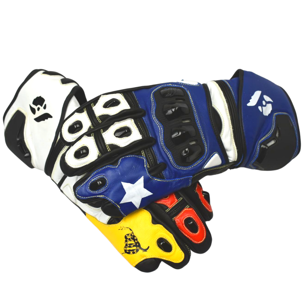 Bison Thor.1 Custom Motorcycle Racing Gloves