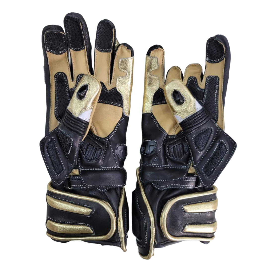 Kangaroo leather 2025 motorcycle gloves