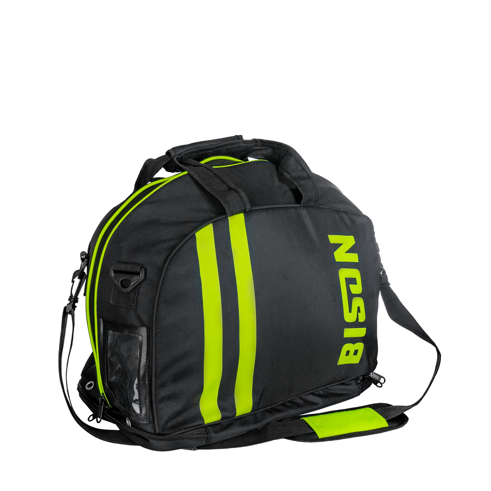 bike helmet handbag Bison Bright Future Colorway Motorcycle Helmet Bag – Bison Track