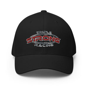 Open image in slideshow, Triple Strong Racing Structured Twill Cap
