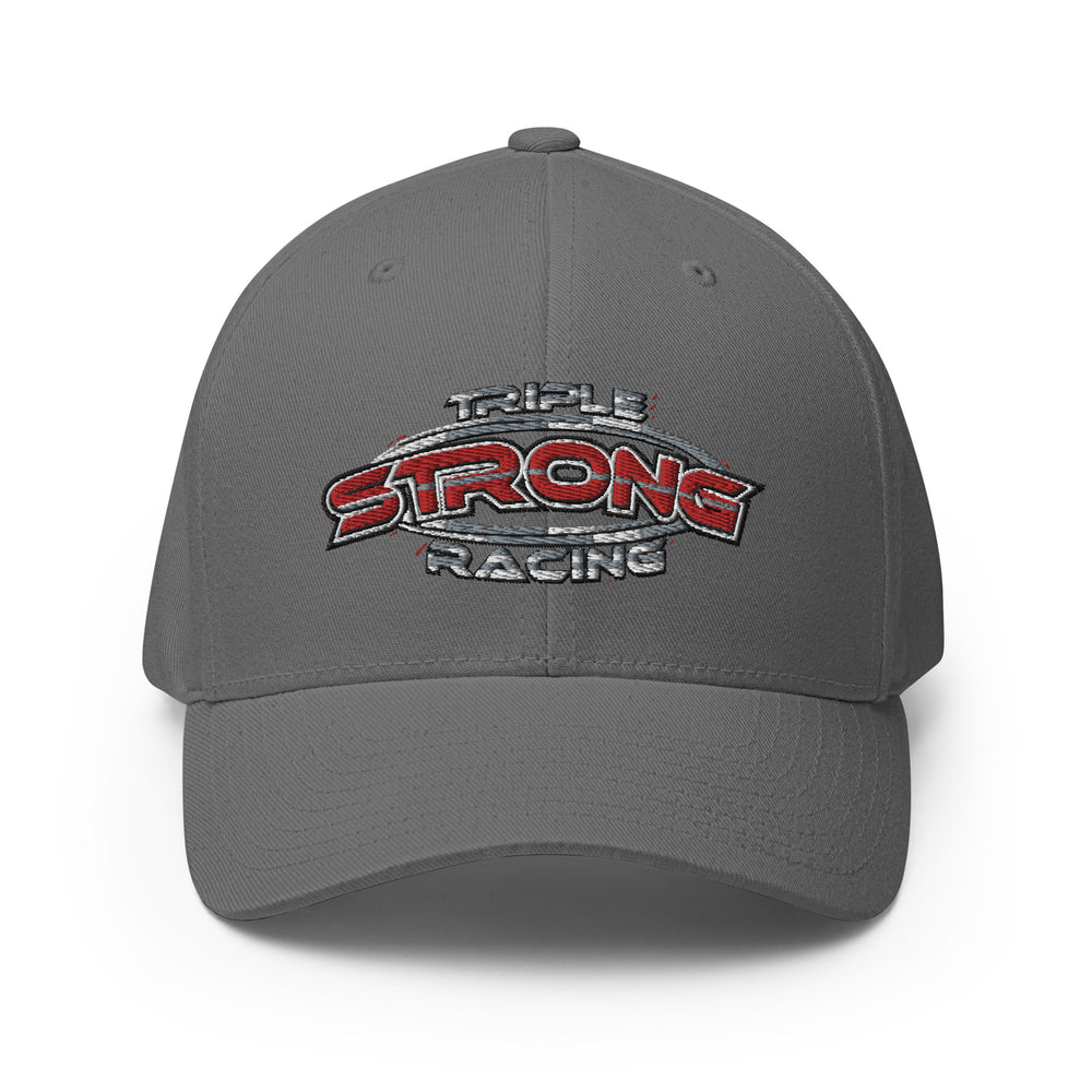 Triple Strong Racing Structured Twill Cap