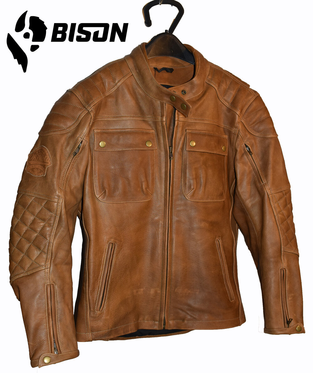 Bison Custom Motorcycle Street Jacket
