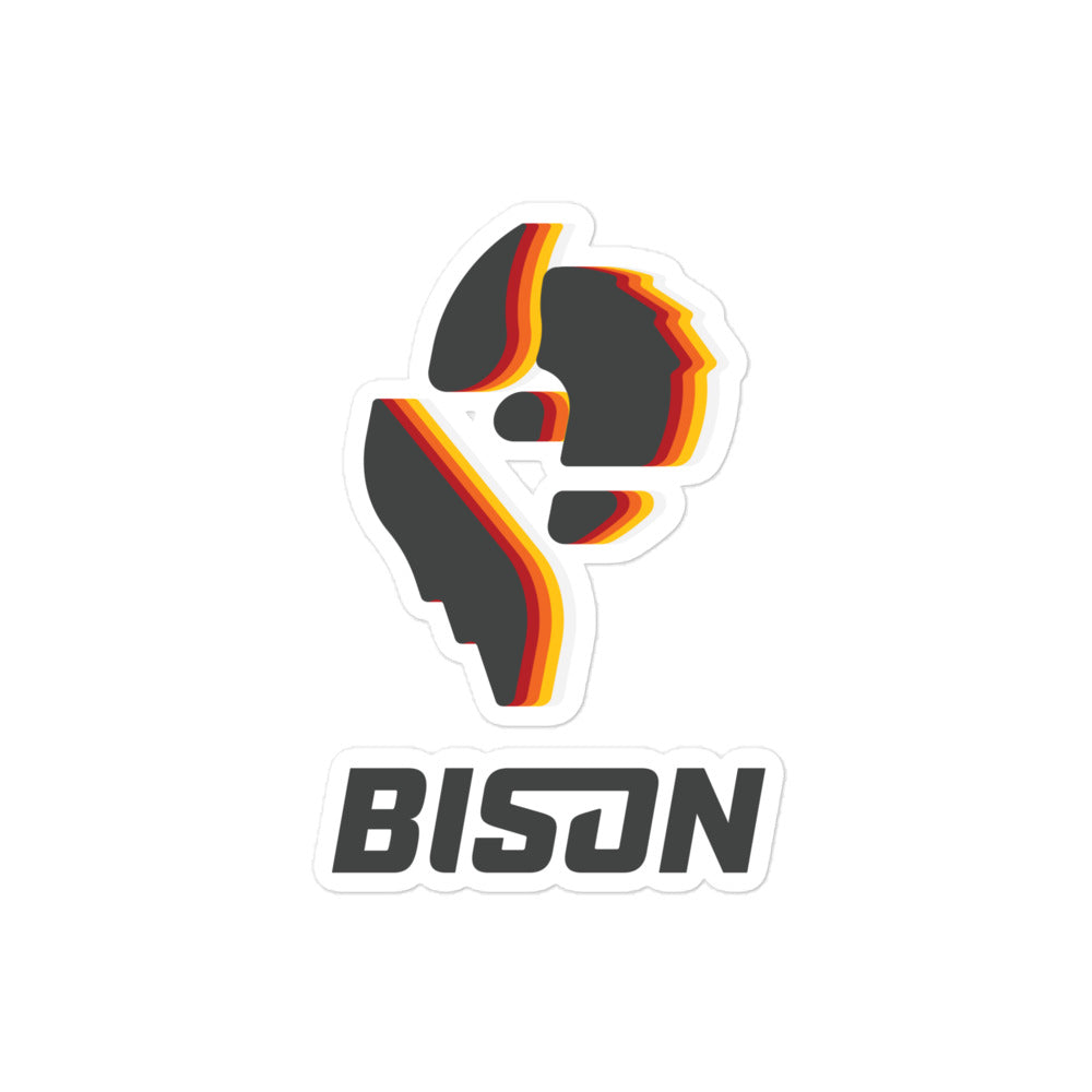 Bison Gradient Thor Stickers