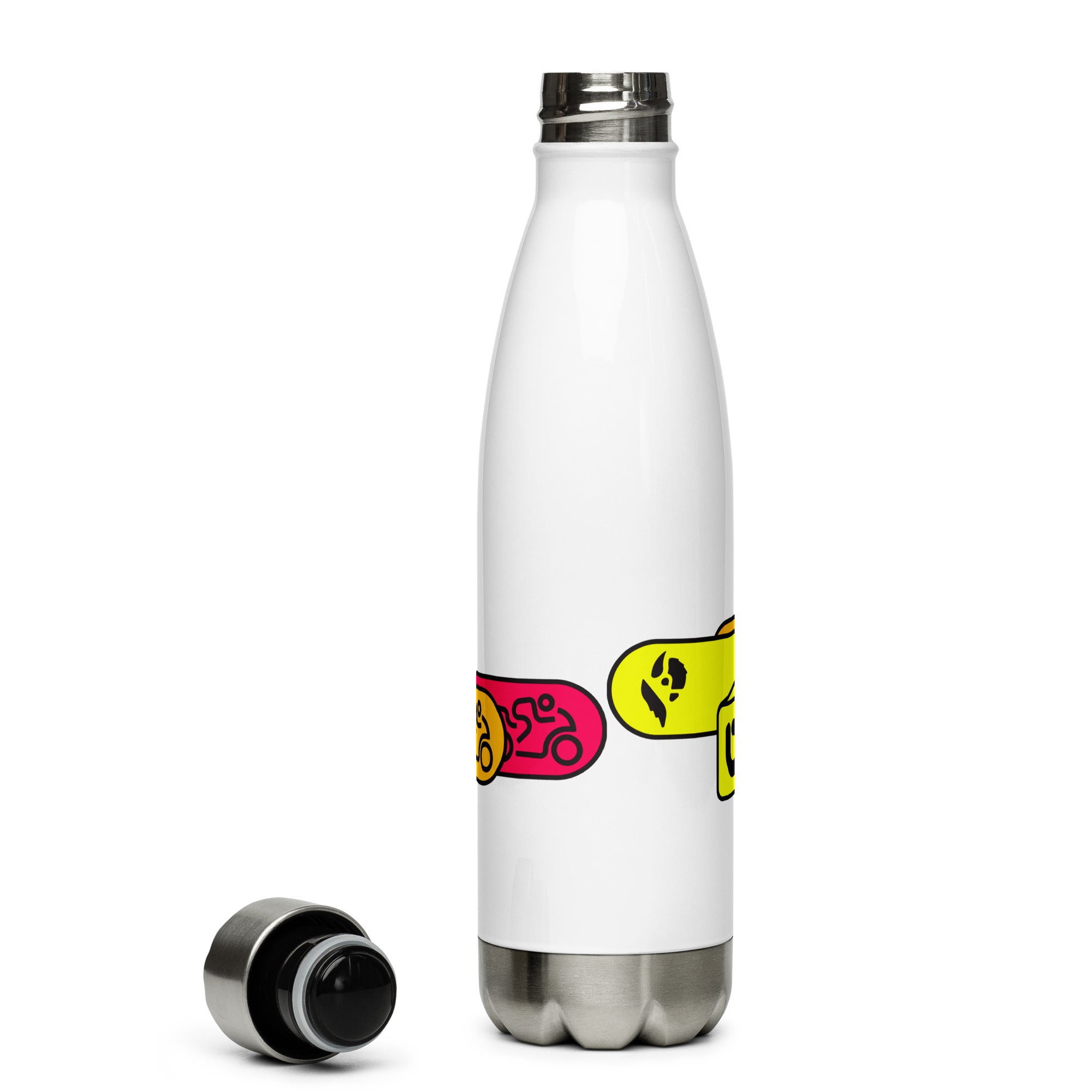 Bison The Grid Stainless Steel Water Bottle