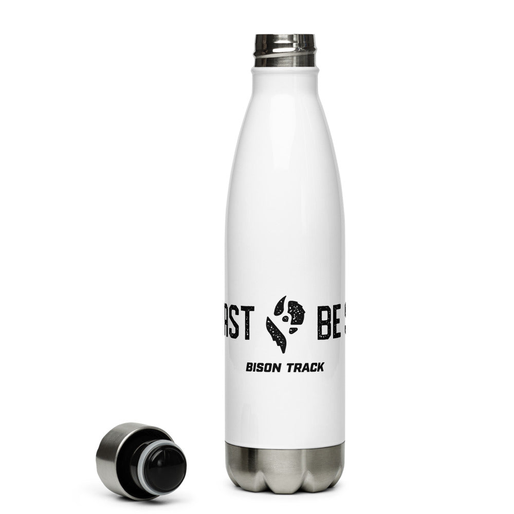 Bison Go Fast, Be Safe Grit Stainless Steel Water Bottle