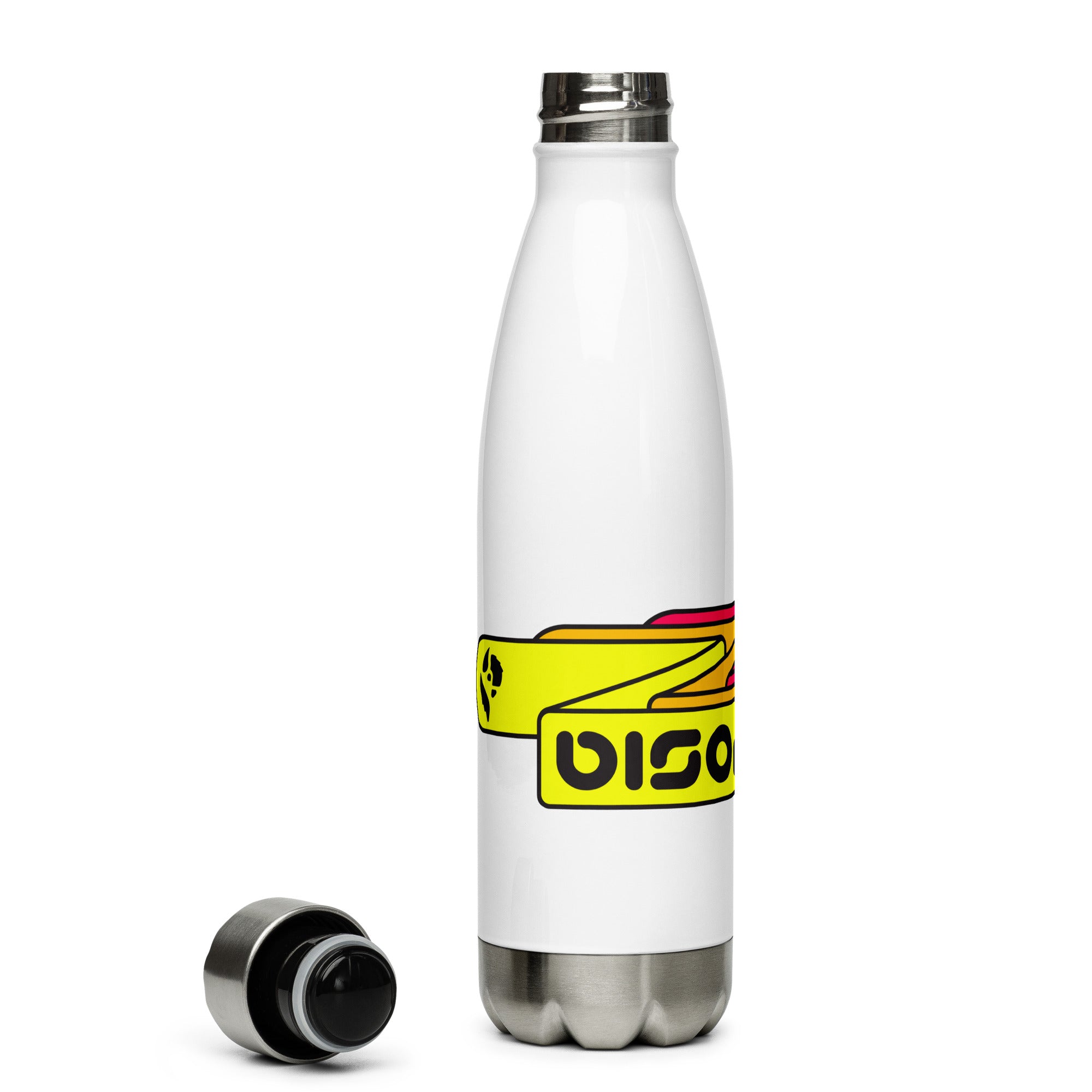 Bison The Grid Stainless Steel Water Bottle