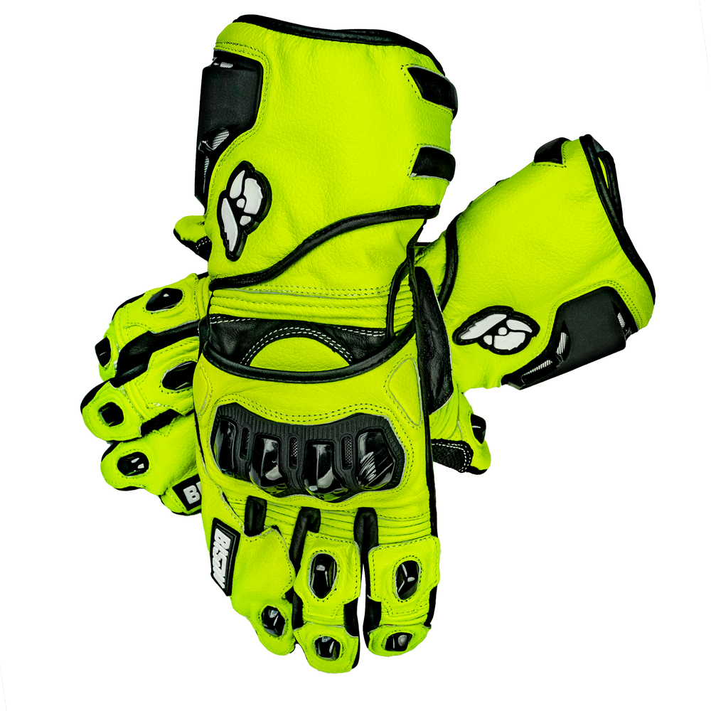 Bison Bright Future Colorway Motorcycle Thor.1 Racing Gloves